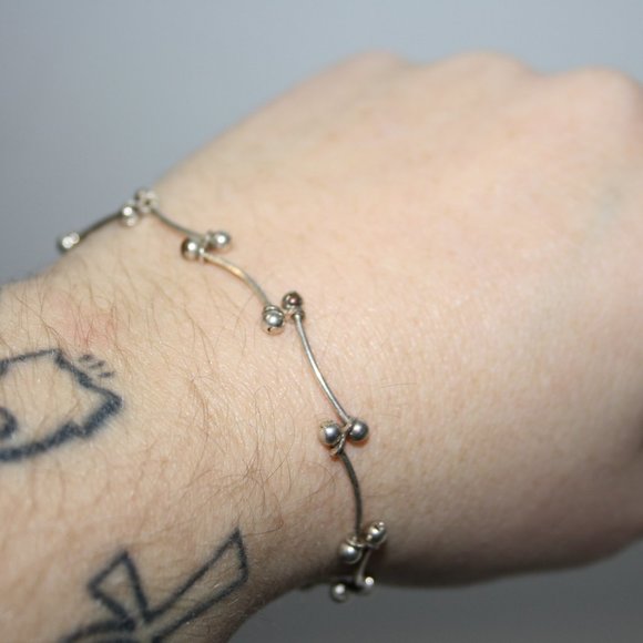 Beautiful silver NH Bracelet 7" - Picture 4 of 4